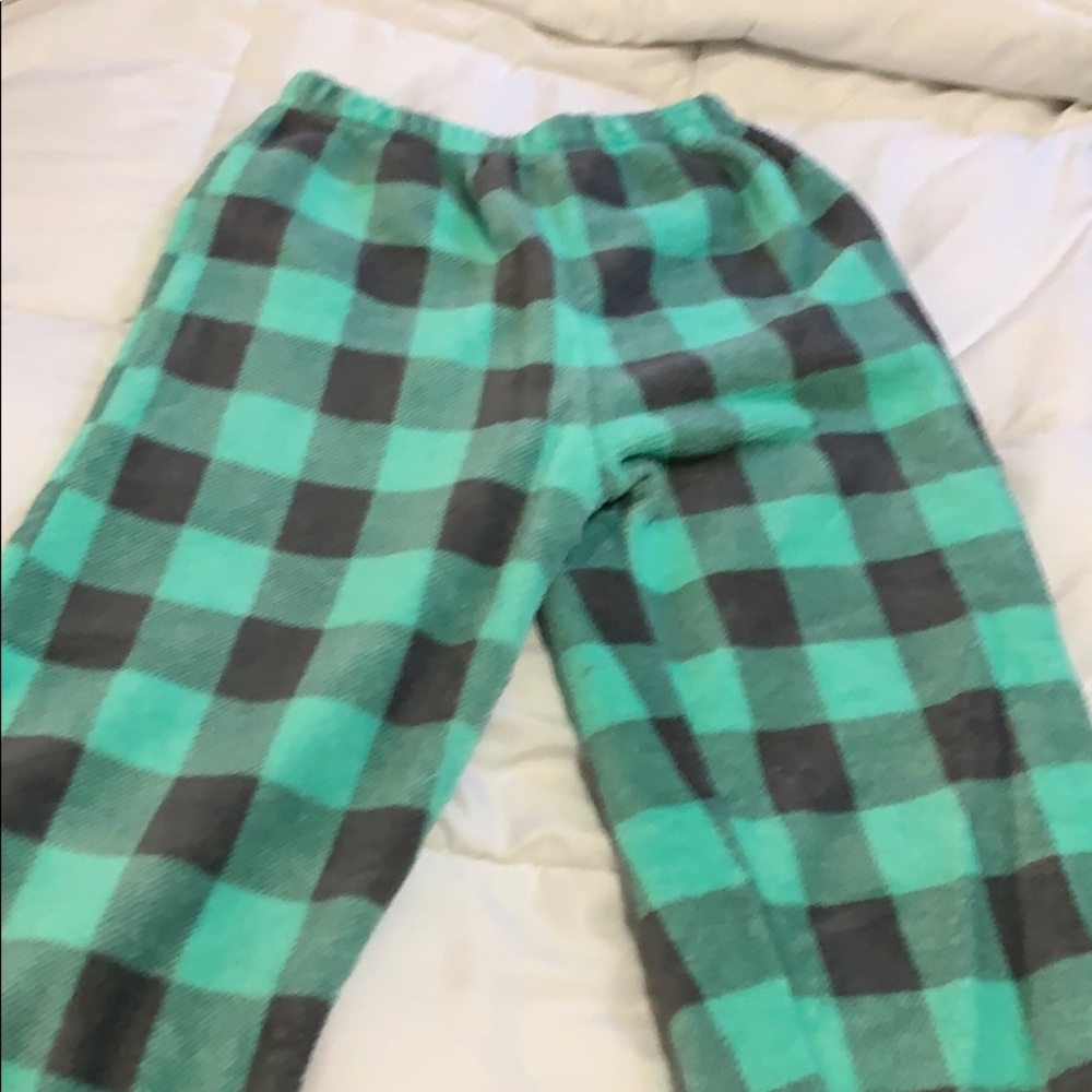 plaid pajamas